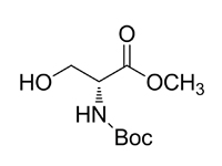 N-(叔丁氧羰基)-D-絲氨酸甲酯，98%（HPLC)