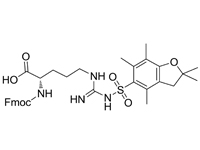 Nα-[(9H-芴-9-基甲氧基)羰基]-Nω-(2,2,4,6,7-五甲基苯并二氫呋喃-5-磺?；?-L-精氨酸，99%（HPLC) 