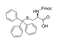 N-[(9H-芴-9-基甲氧基)羰基]-S-(三苯基甲基)-D-半胱氨酸，98%（HPLC) 